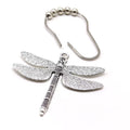 Stainless Steel Large Dragonfly Shower Curtain Rings with Ball Bearing - Bathroom Decor Hooks