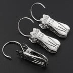 Cat Shaped Curtain Clips with Large Hooks  Window Tie Back Holders
