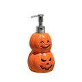 Ghost face pumpkin shaped bottle