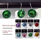 Creative S-Shape Acrylic and Metal Bathroom Shower Curtain Hooks - Multi-Color